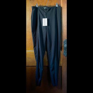 Missguided Black Skinny Fit Cigarette Trousers Size 12 NWT